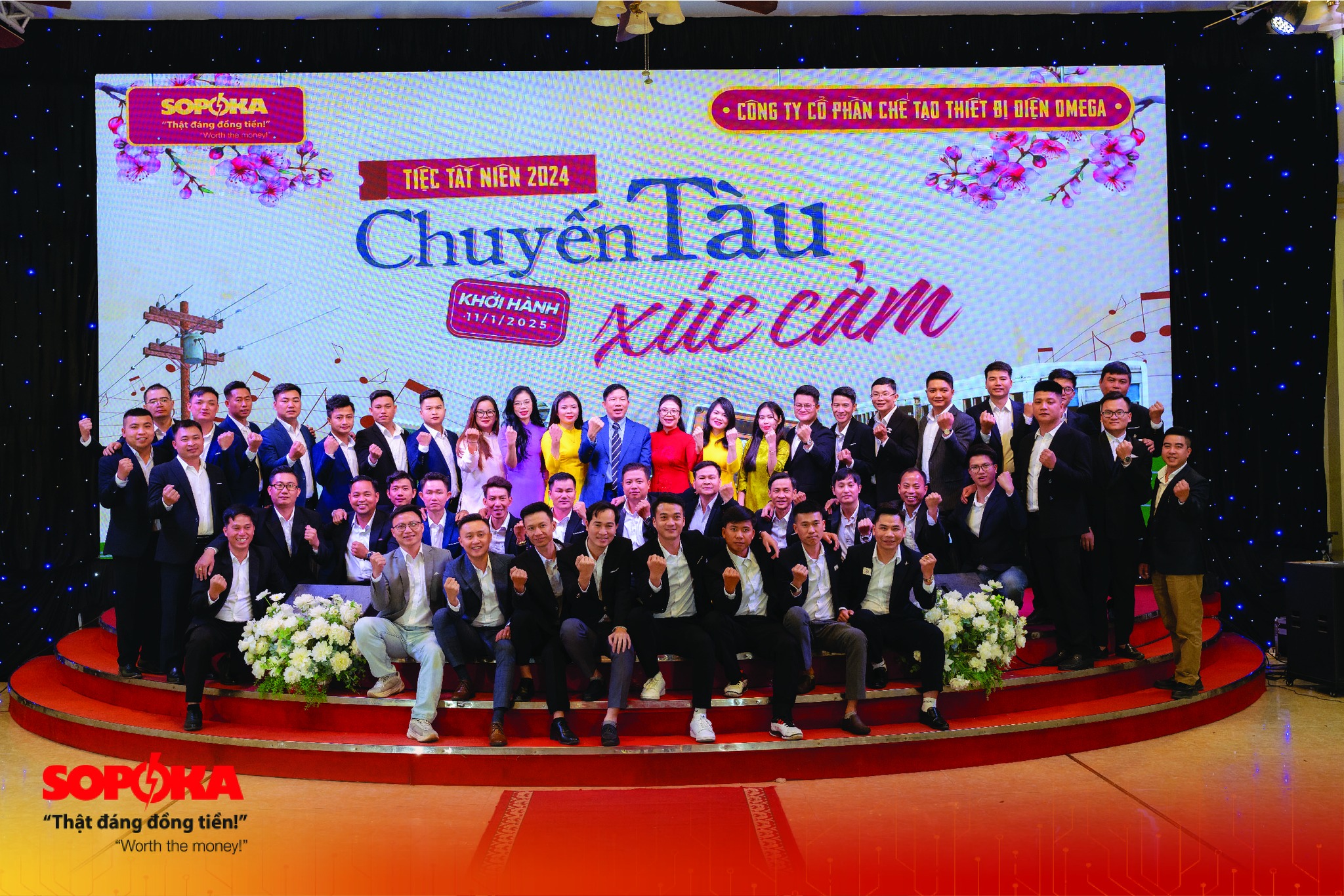 Year End Party 2024 Sopoka - Chuyến tàu xúc cảm